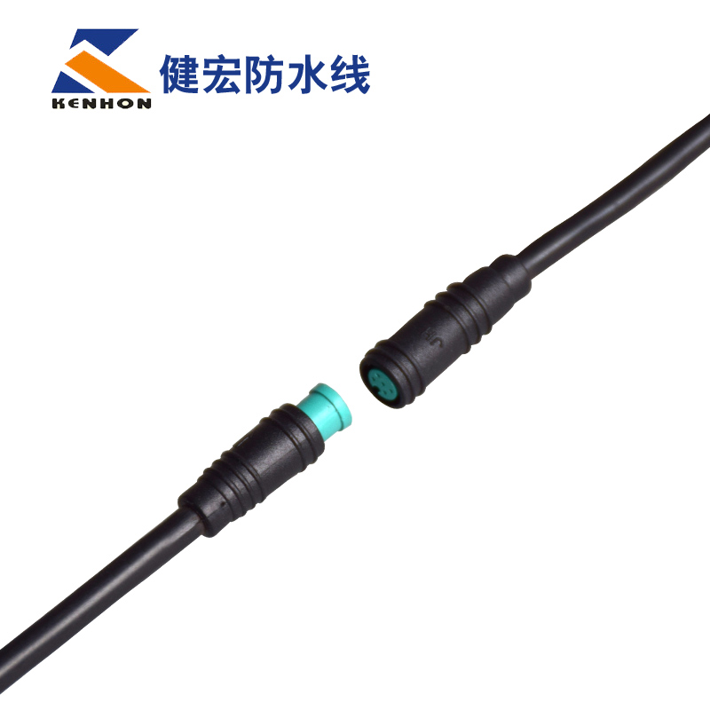 M12 2/3/4/5 Conductor Waterproof Female Male Extension Cable